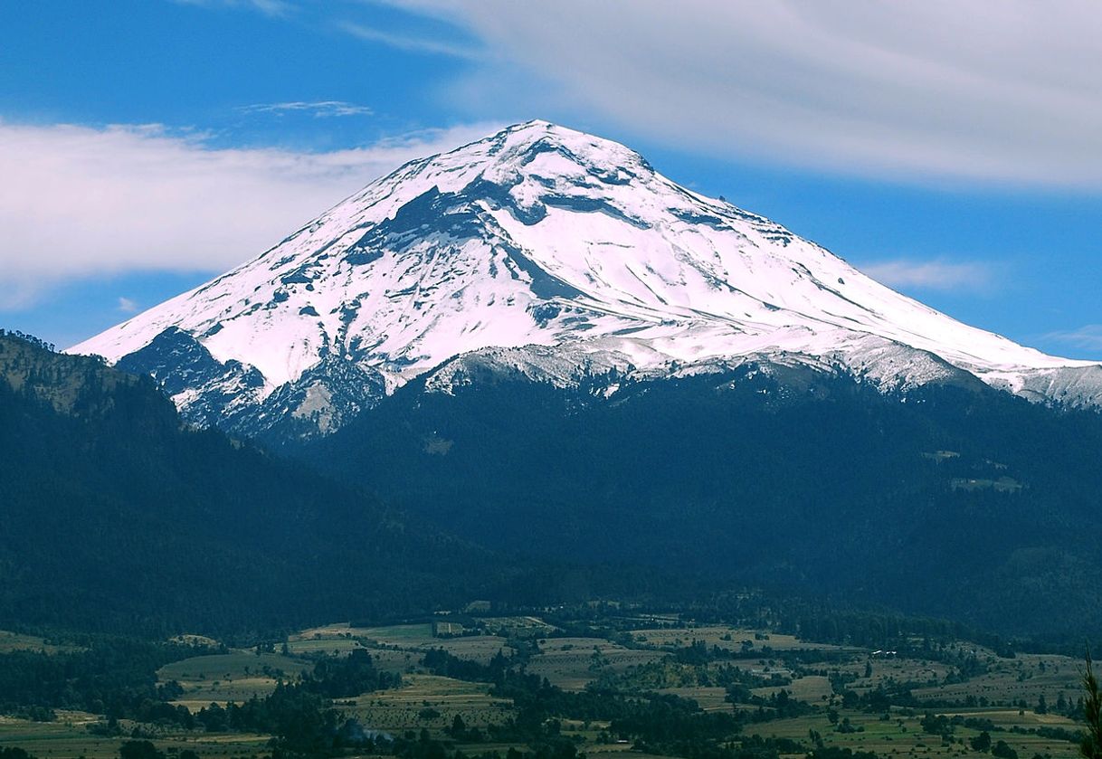 Lugar Popocatépetl