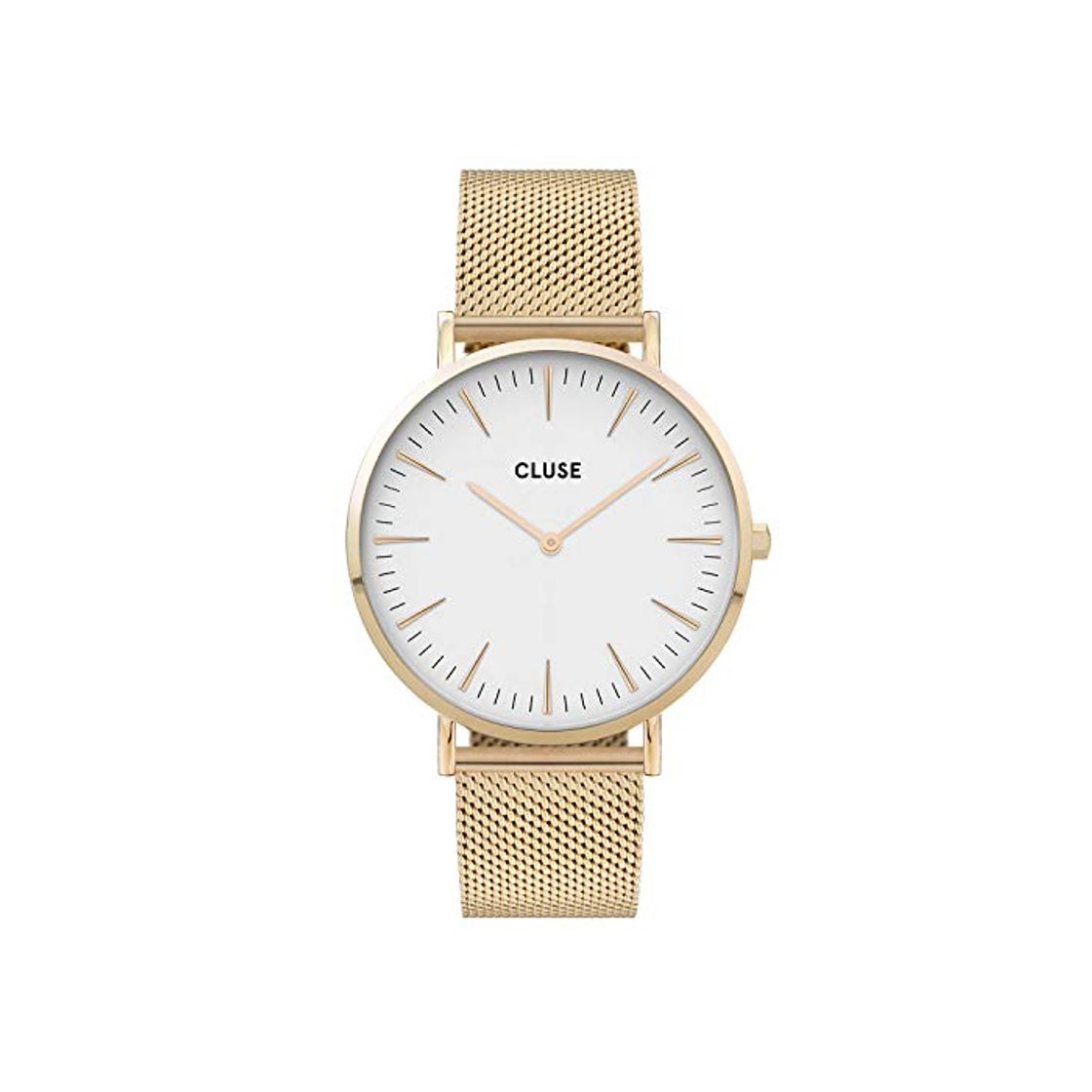 CLUSE Reloj Analógico para Mujer de Cuarzo con Correa en Acero Inoxidable CW0101201009
