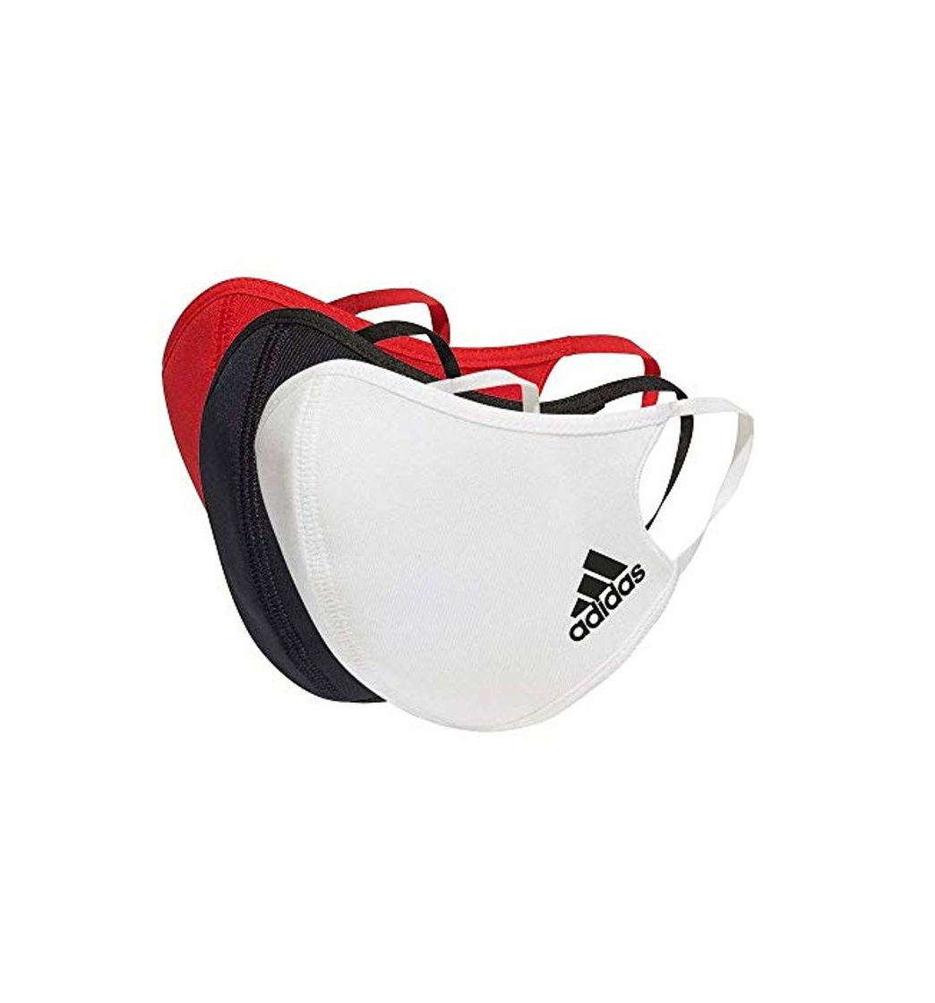 Social adidas Face Cover Large-Not For Medical Use, Unisex Adulto, Multicolor