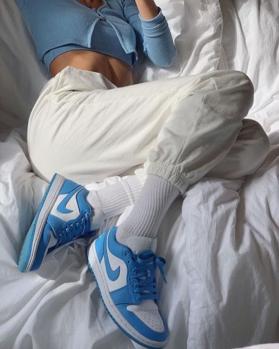 Fashion Air Jordan 1 Low UNC 😱💙