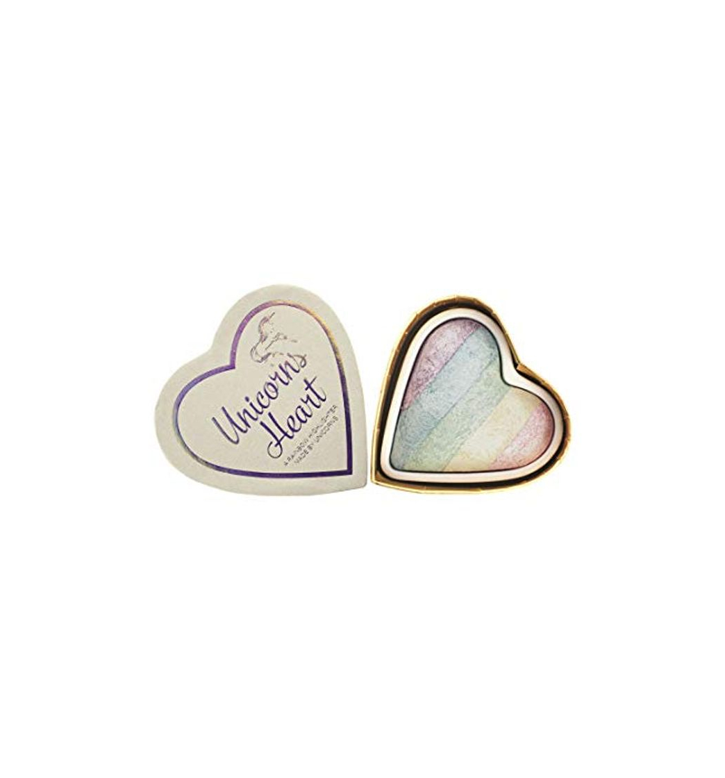 Belleza Makeup Revolution I Heart Makeup Unicorns Heart Highlighter Rozświetlacz do twarzy 10g