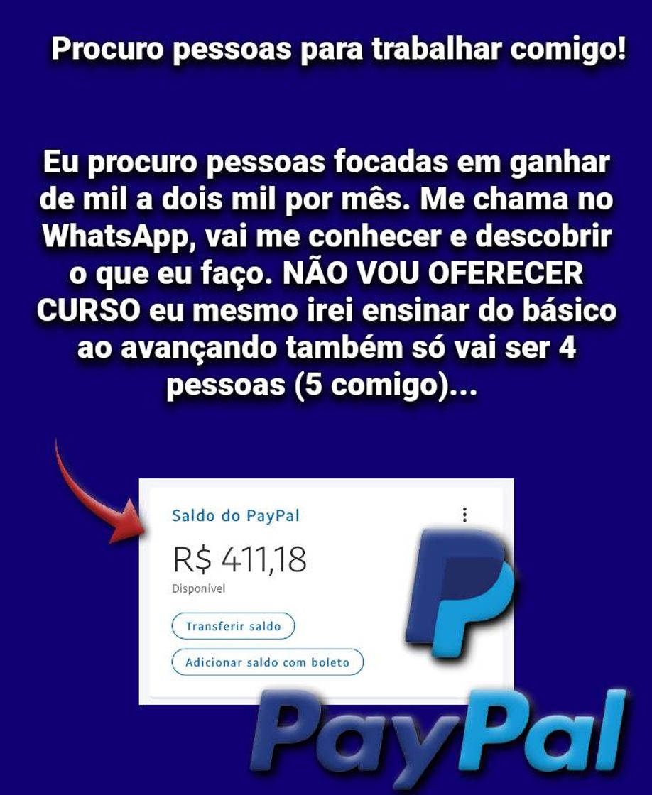 Moda Trabalhe comigo! 1000 a 2000 Por mês!!