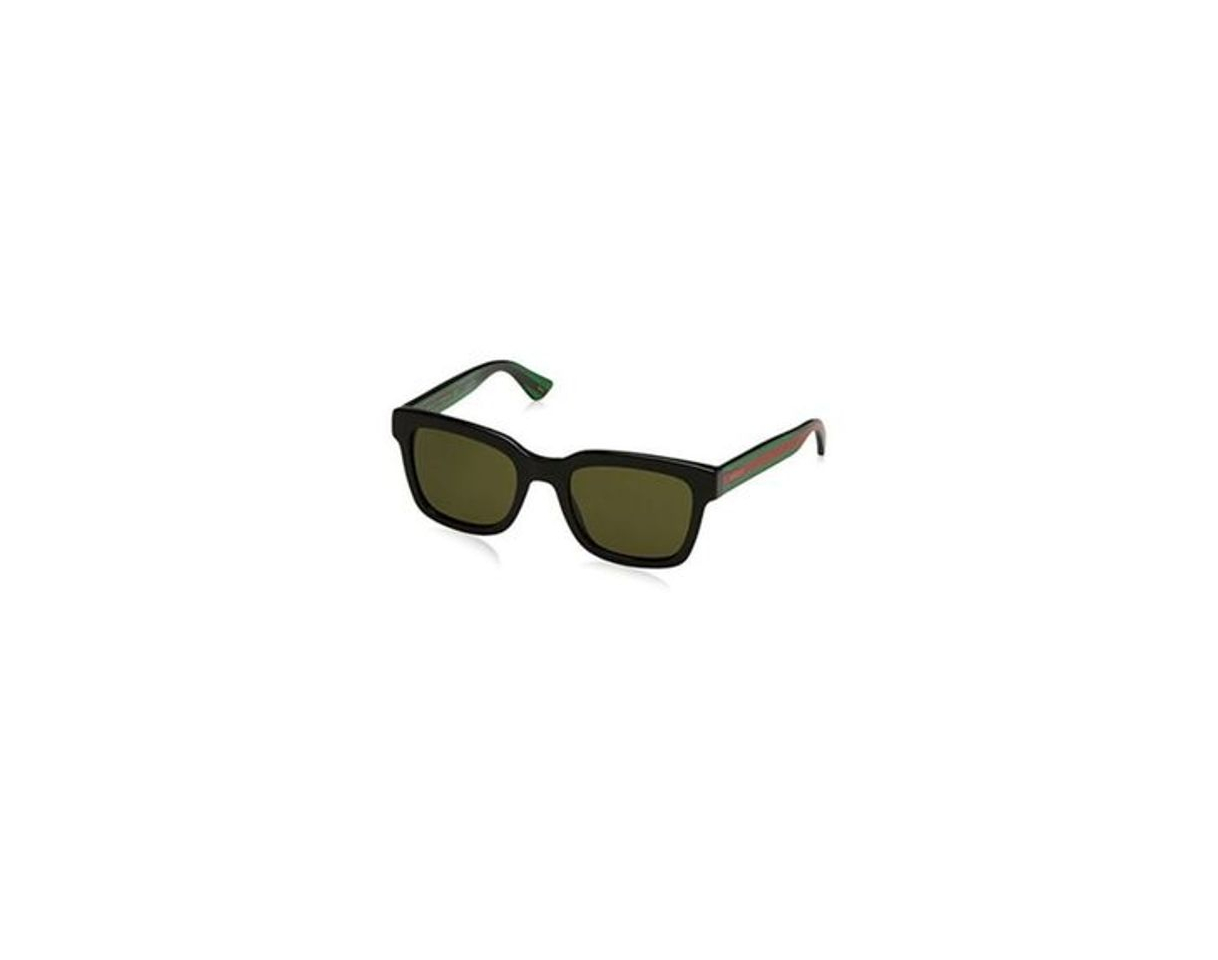 Moda Gucci GG0001S, Gafas de Sol para Hombre, Negro