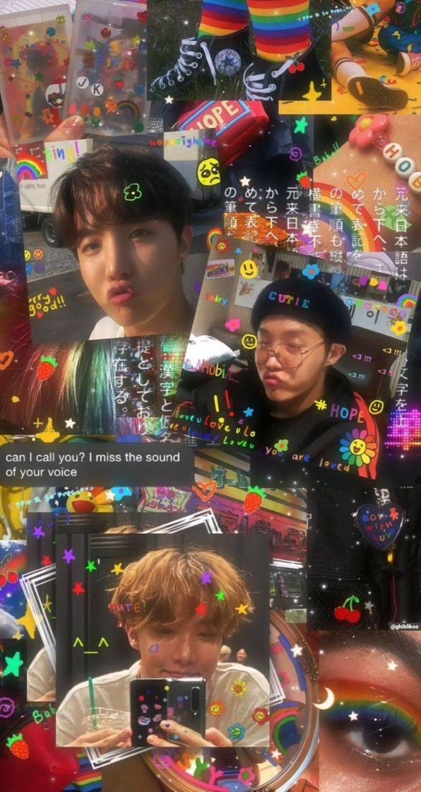 Social Wallpaper do Hobi