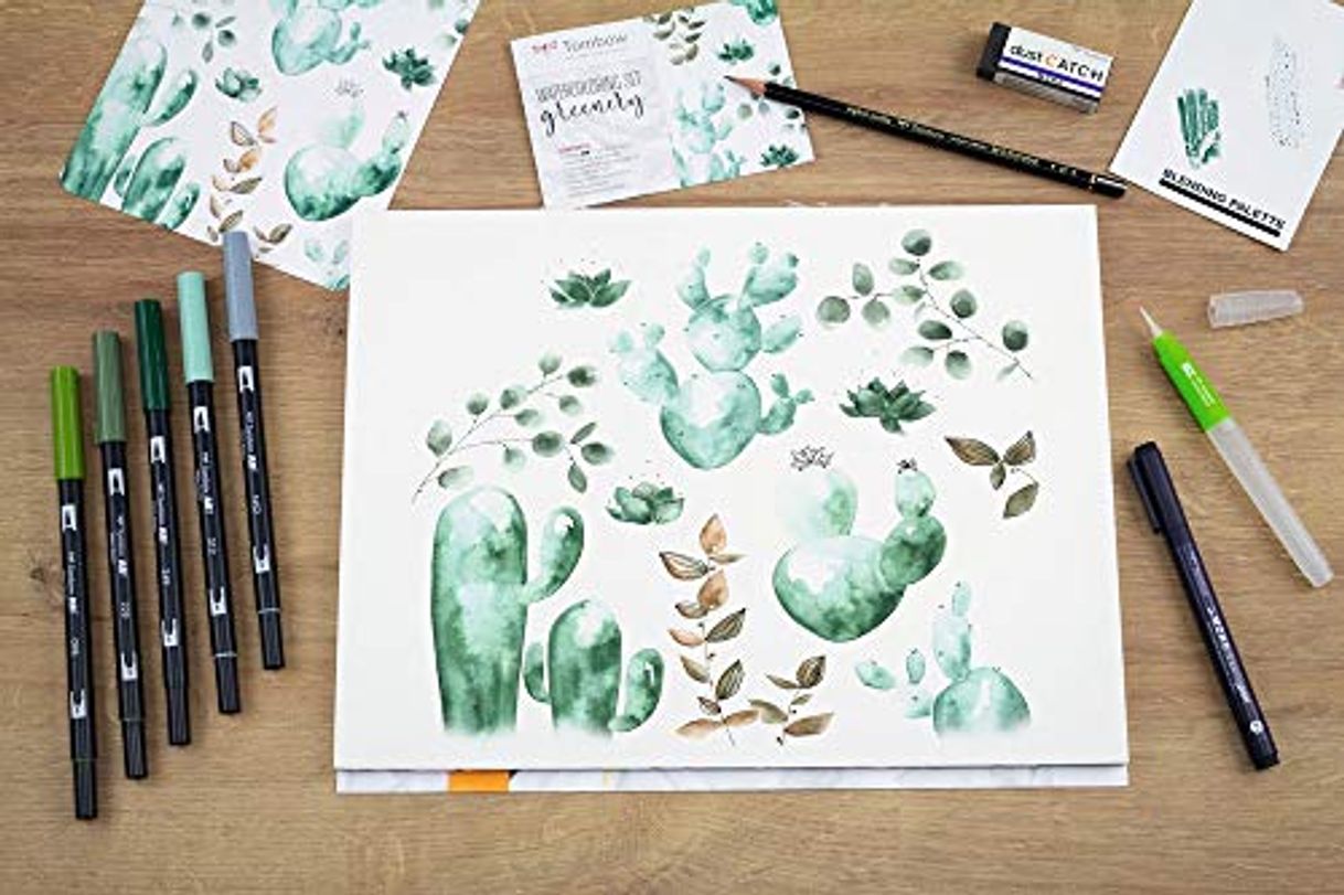 tombow greenery 🌿