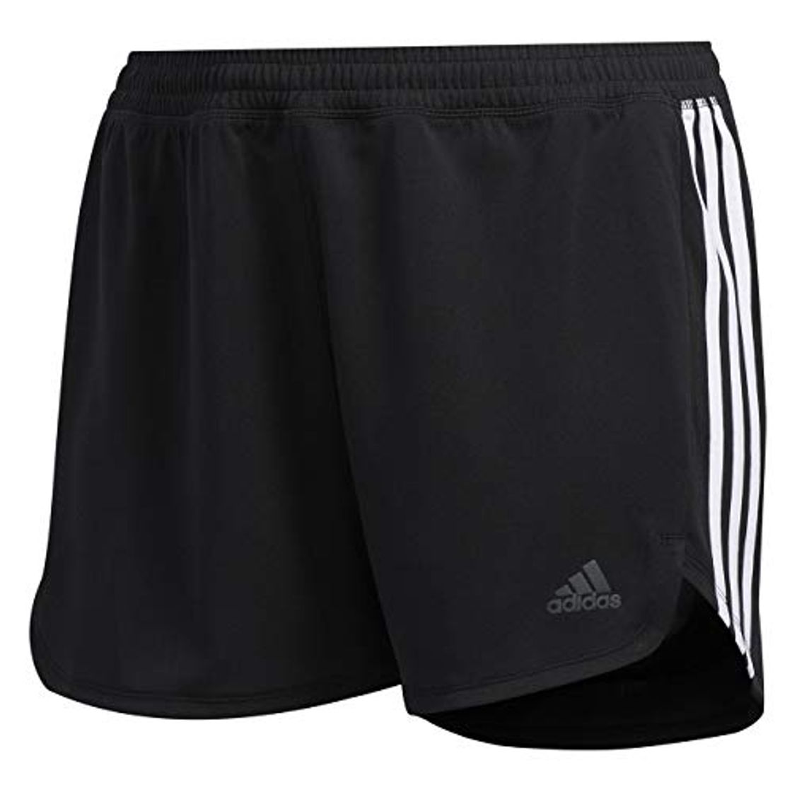 Fashion adidas 3s Knit Short Pantalones Cortos de Deporte, Mujer, Black