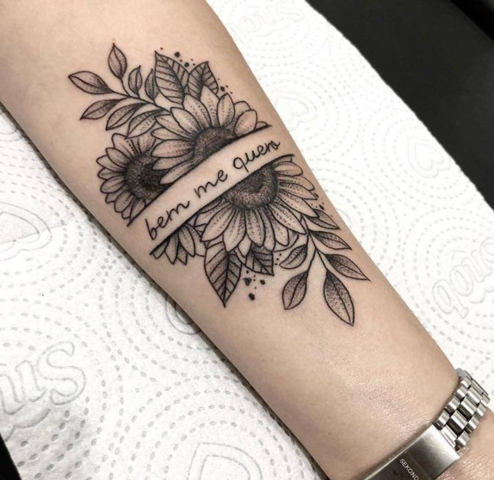 Moda Tatuagem feminina - Flor