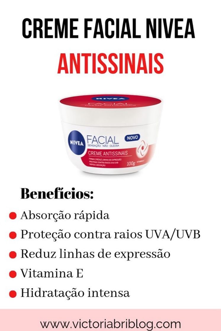 Fashion Creme antissinais