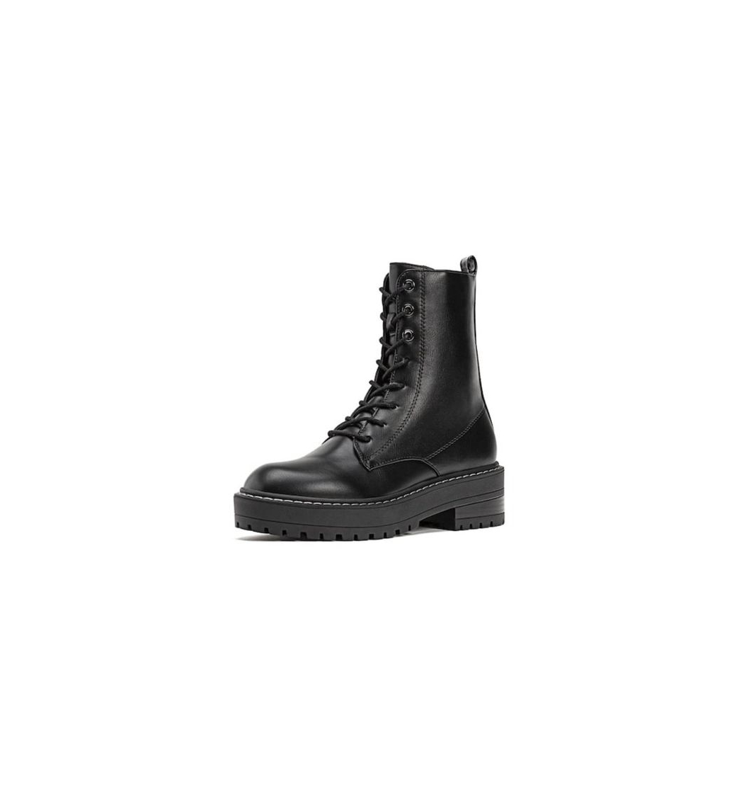 Social STRADIVARIUS Botas estilo militar de Plataforma 