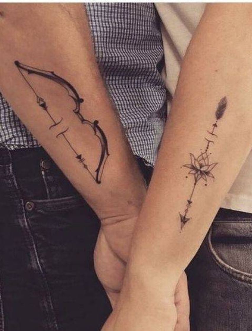 Fashion Unique Couple Tattoo