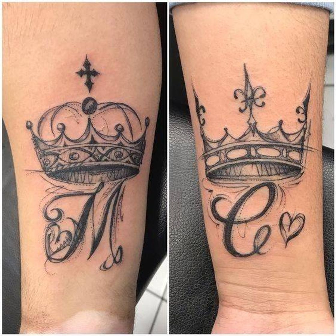 Fashion Ideia de tattoo de casal.❤️❤️