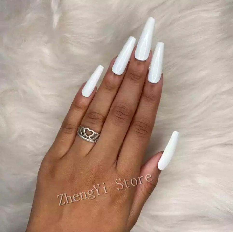 Moda Uñas blancas