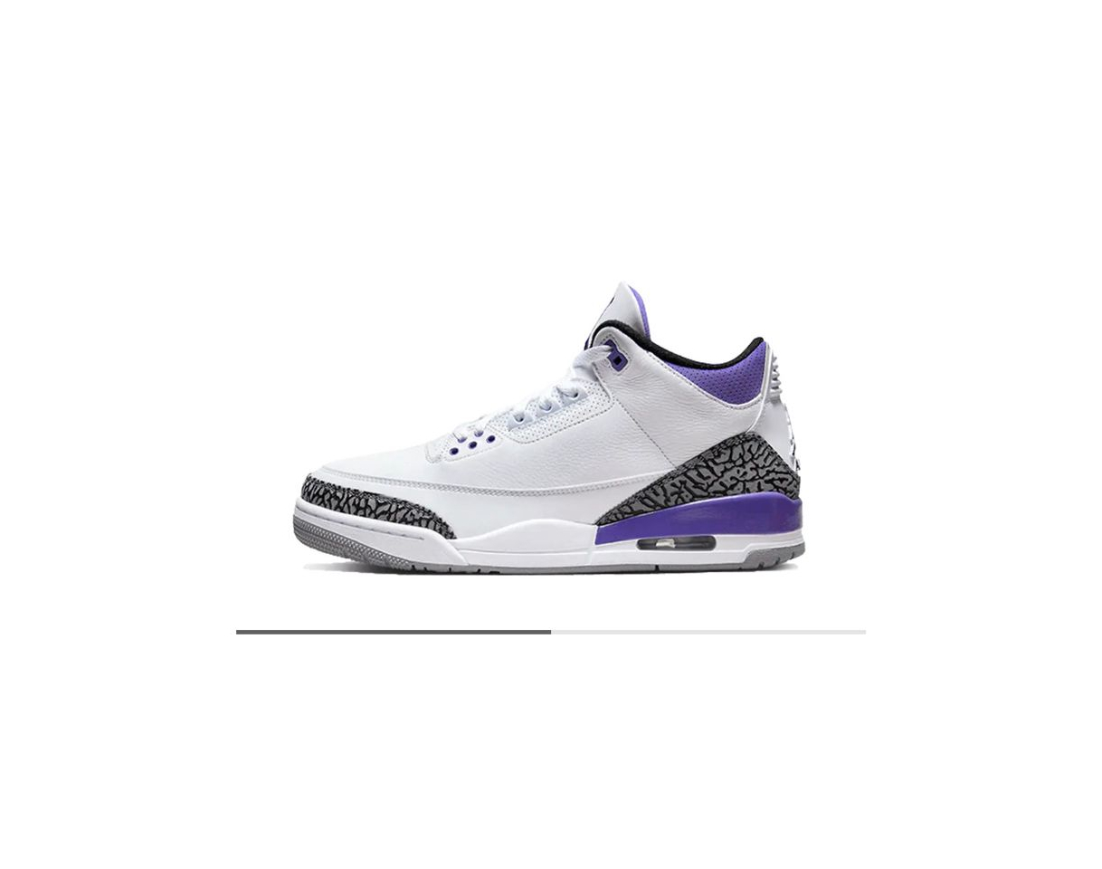 Fashion jordan retro 3 dark iris 