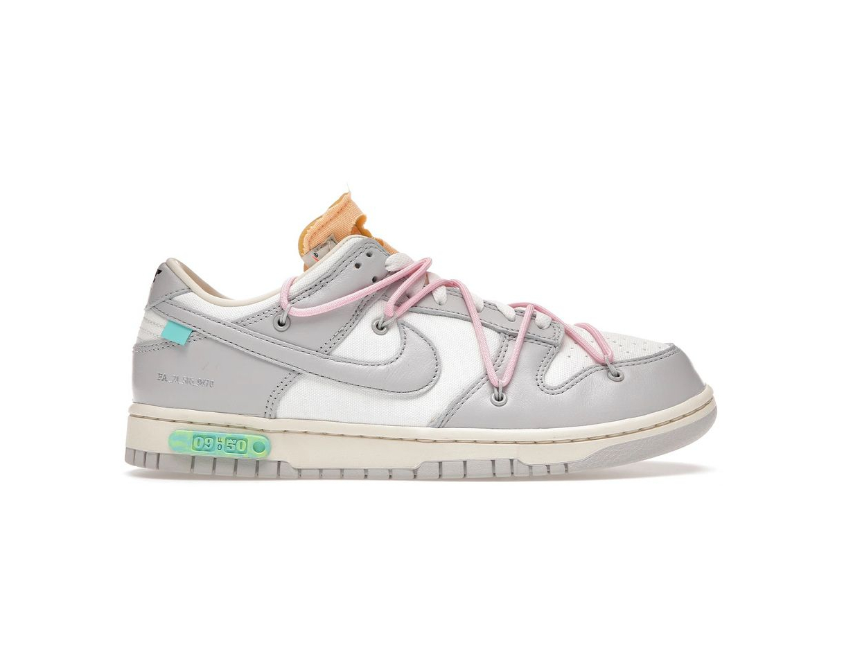 Moda Nike Dunk Low Off White Lote 9