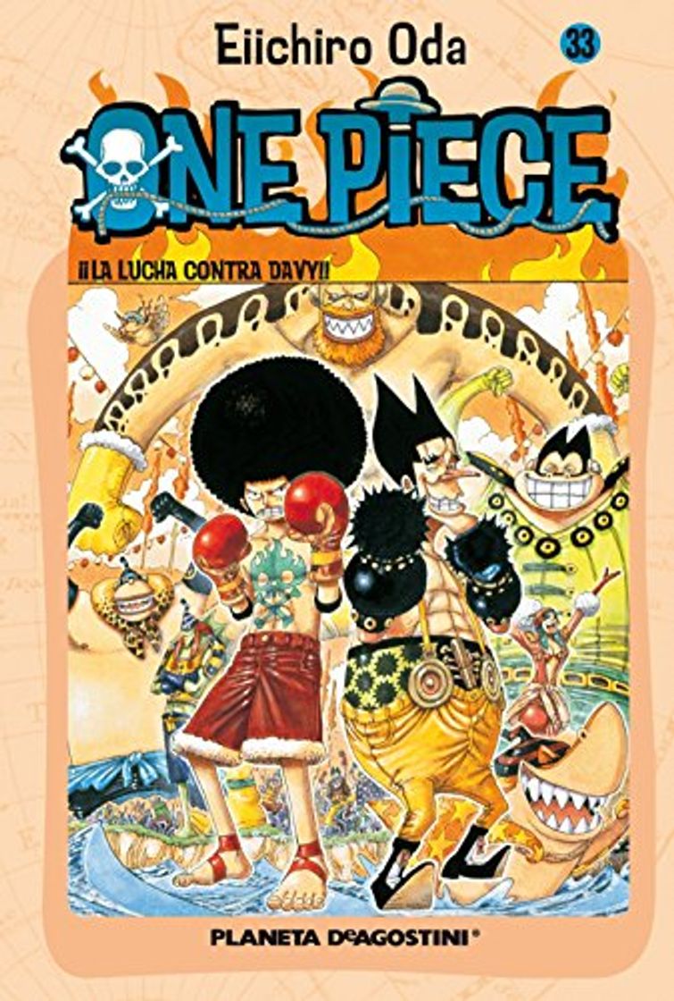 Books One Piece nº 33: ¡¡La lucha contra Davy!!