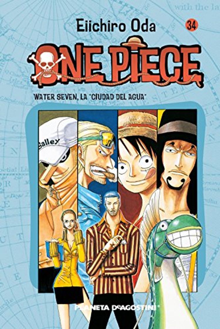 Libro One Piece nº 34: Water Seven, "la Ciudad del Agua"