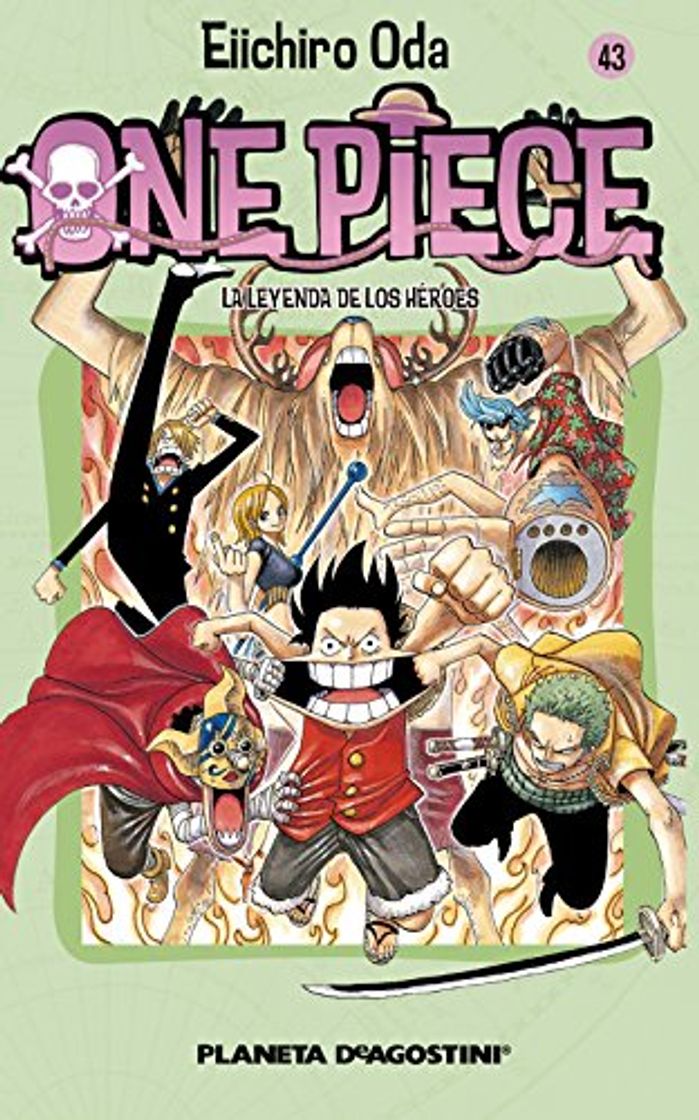 Books One Piece nº 43: La leyenda de los héroes