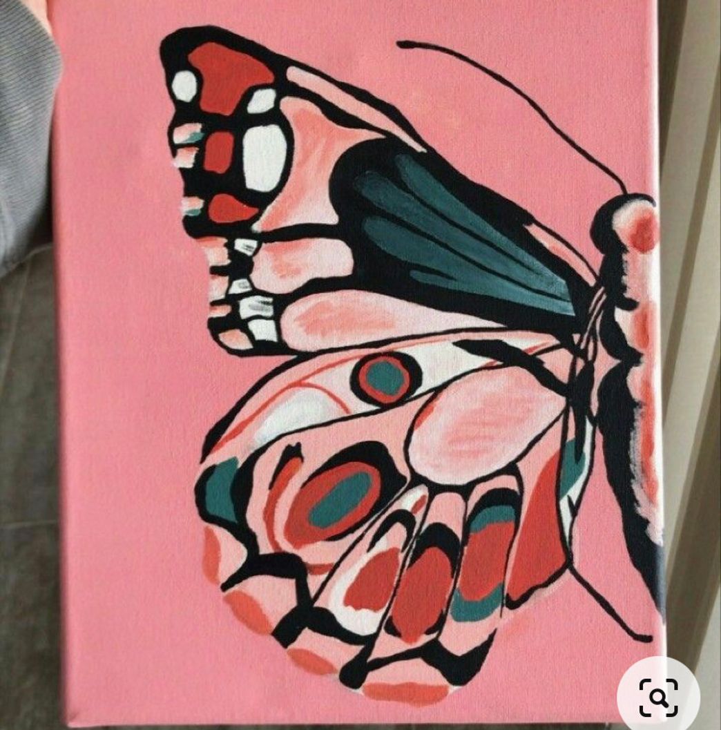 Moda pintura borboleta 🦋 