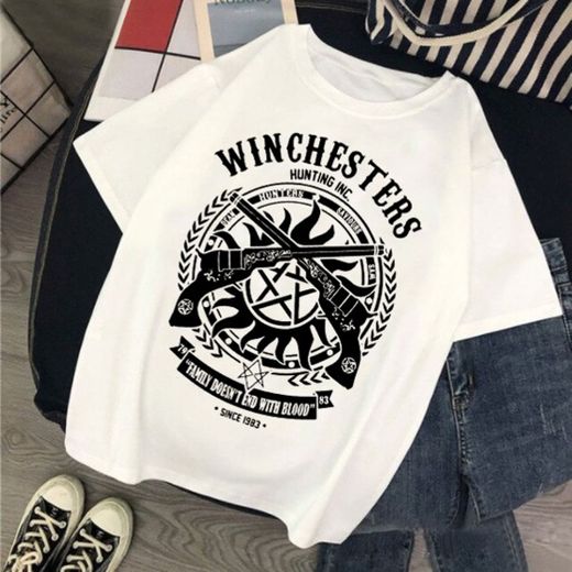 Camiseta Supernatural Winchester
