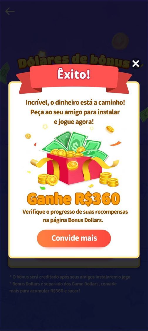 Fashion Jogo pra ganhar dinheiro convidados amigos