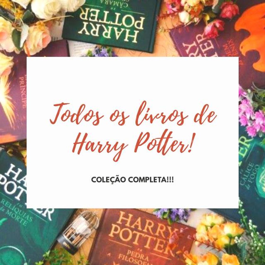 Books Todos os 7 livros de Harry Potter + Criança Amaldiçoada 