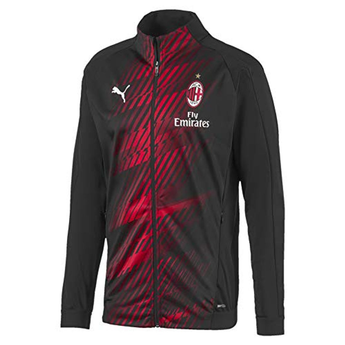 Moda Puma ACM Stadium W. Sponsor, chaqueta de chándal para hombre, negro