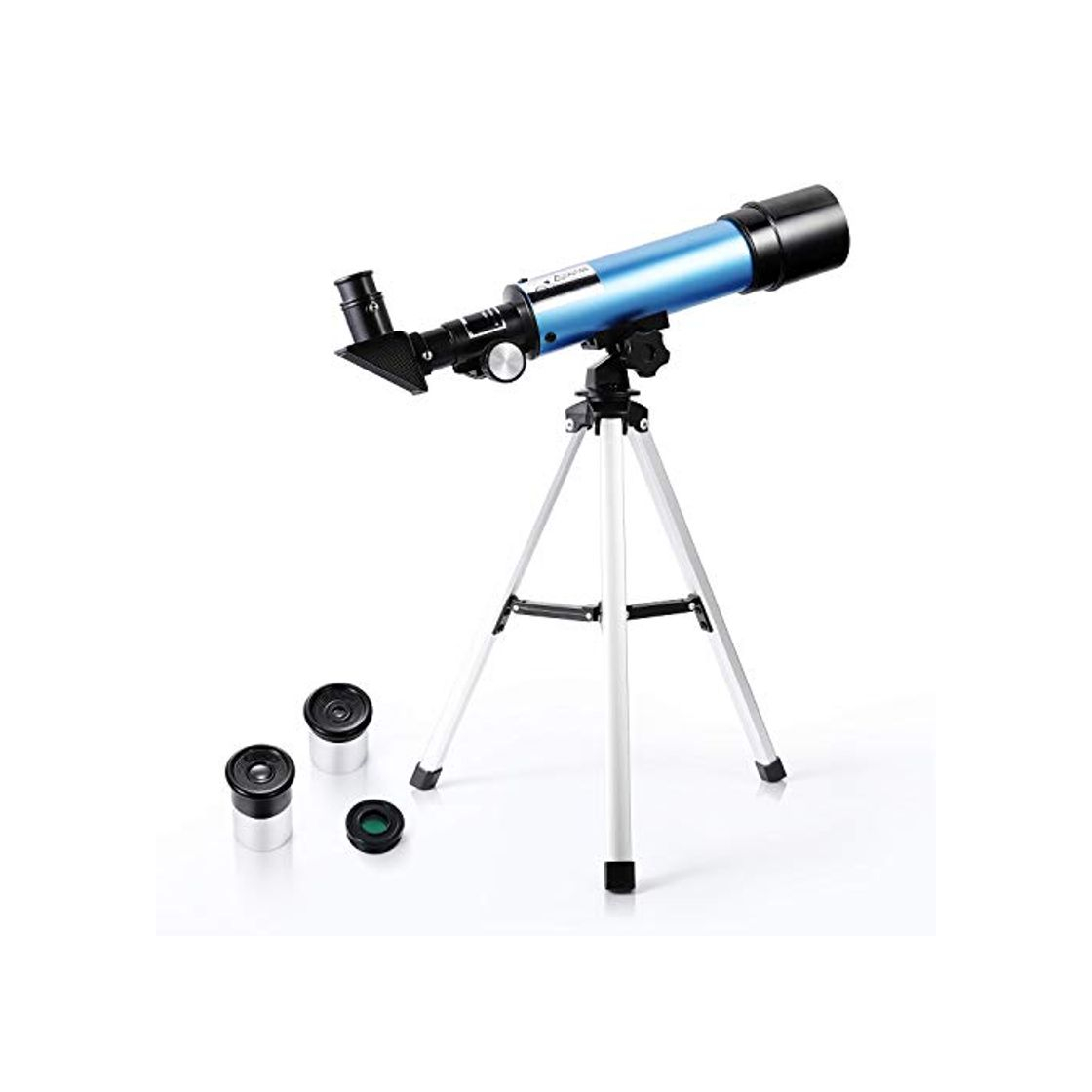 Products Telescopio Astronómico para Niños 90X HD Refractor de Ciencia Educativa con Trípode para Niños Principiantes – Uverbon