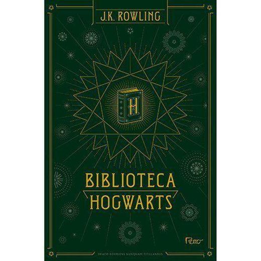 Box de livros biblioteca de hogwarts 