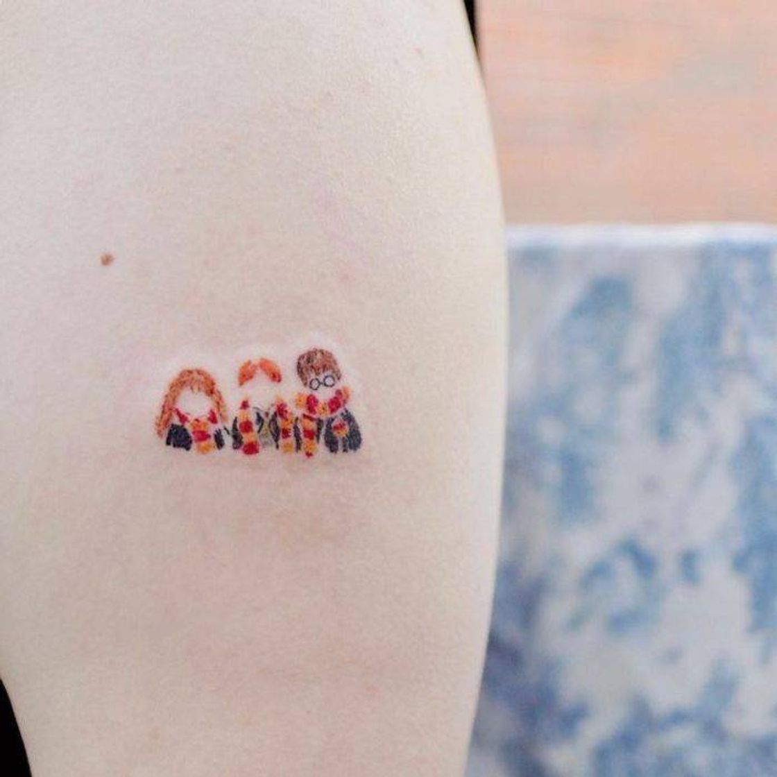 Moda Tattoo Harry Potter 