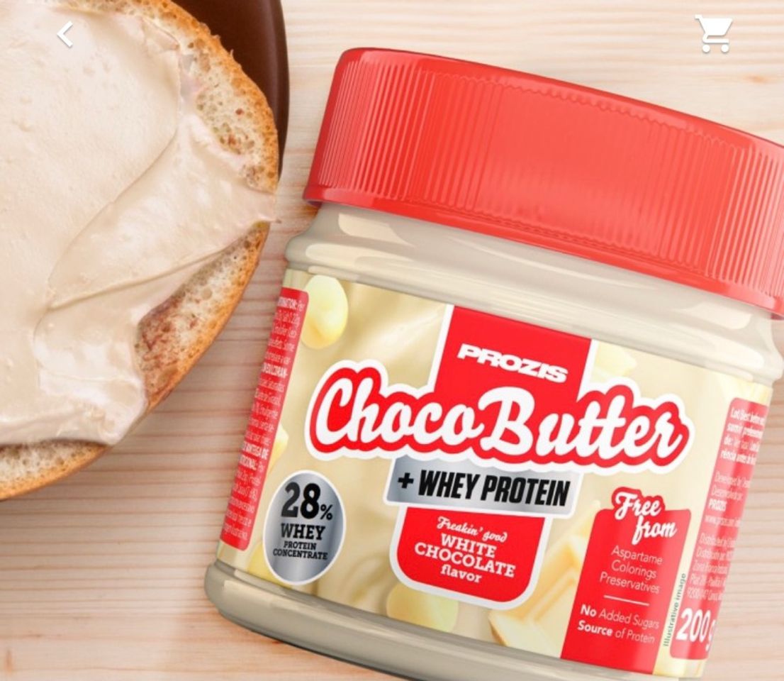 Fashion Whey Choco Butter 200 g - White Chocolate - Diet Food - Prozis