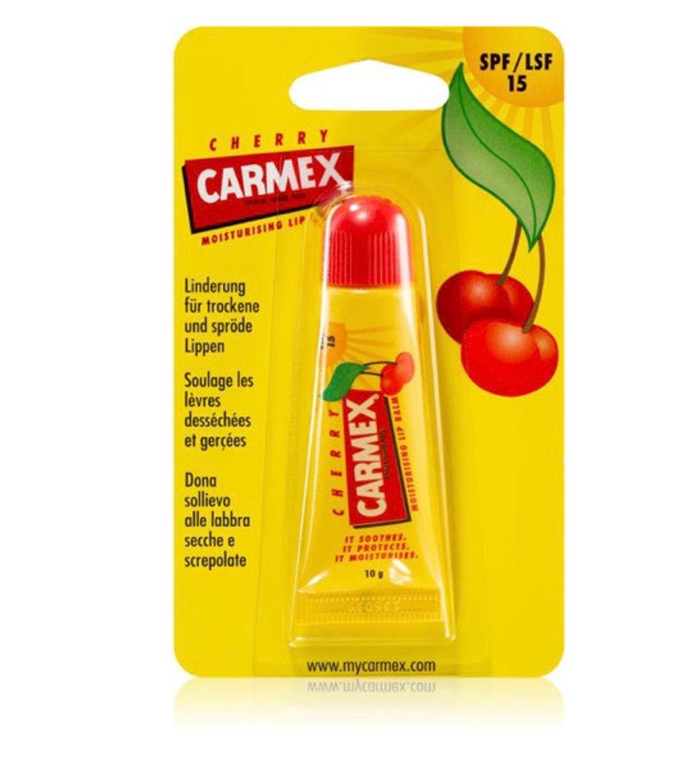 Moda Carmex Cherry

bálsamo para lábios em tubo SPF 15