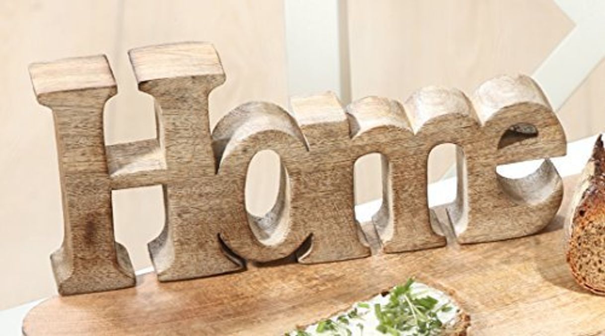 Elemento de la categoría hogar Letras de madera"Home" 25cm