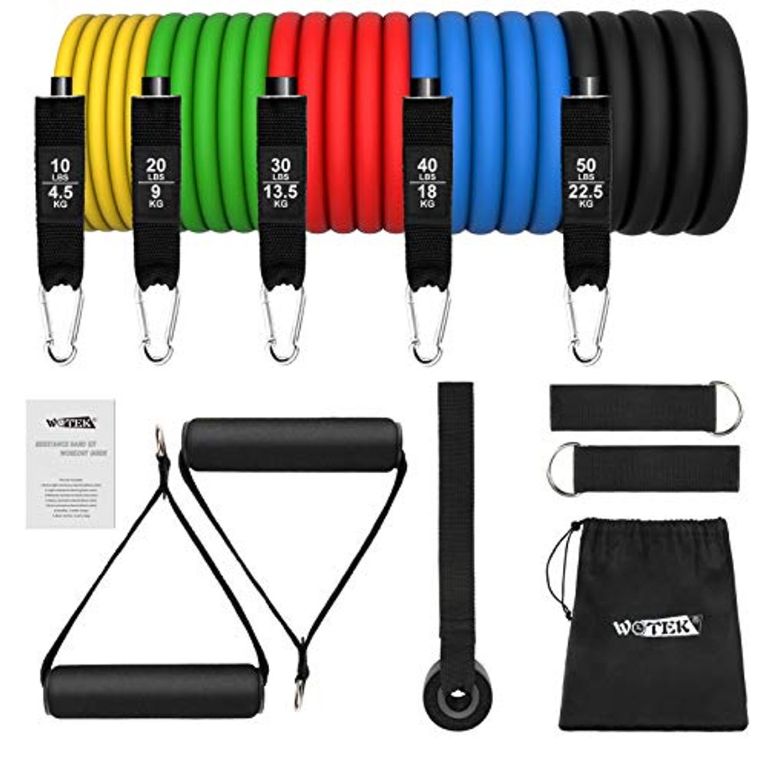 Product WOTEK Bandas Elasticas Musculacion