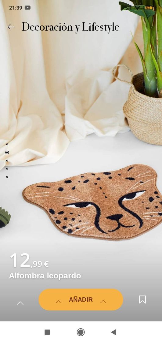 Productos Alfombra leopardo - Decoración y Lifestyle de mujer