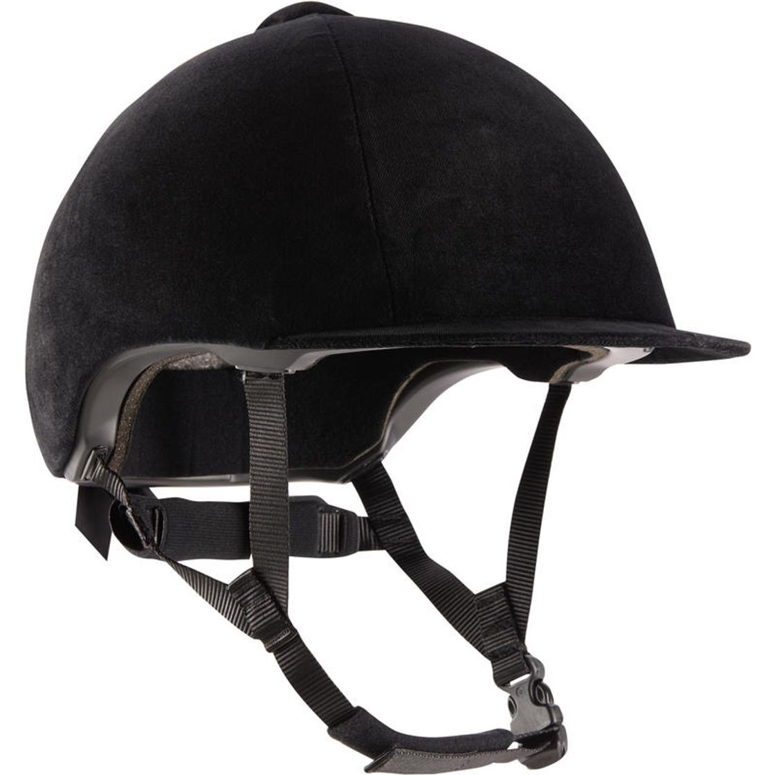 Product Casco equitación fouganza 140 terciopelo negro