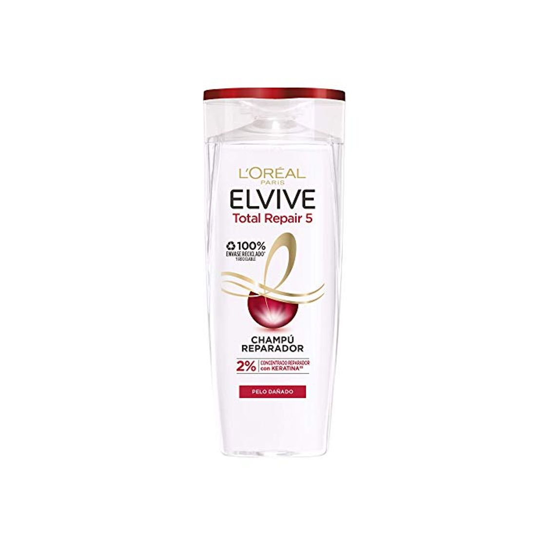 Beauty L'Oréal Paris Elvive Total Repair 5 Champú Reconstituyente Cuidado Intensivo para Pelo