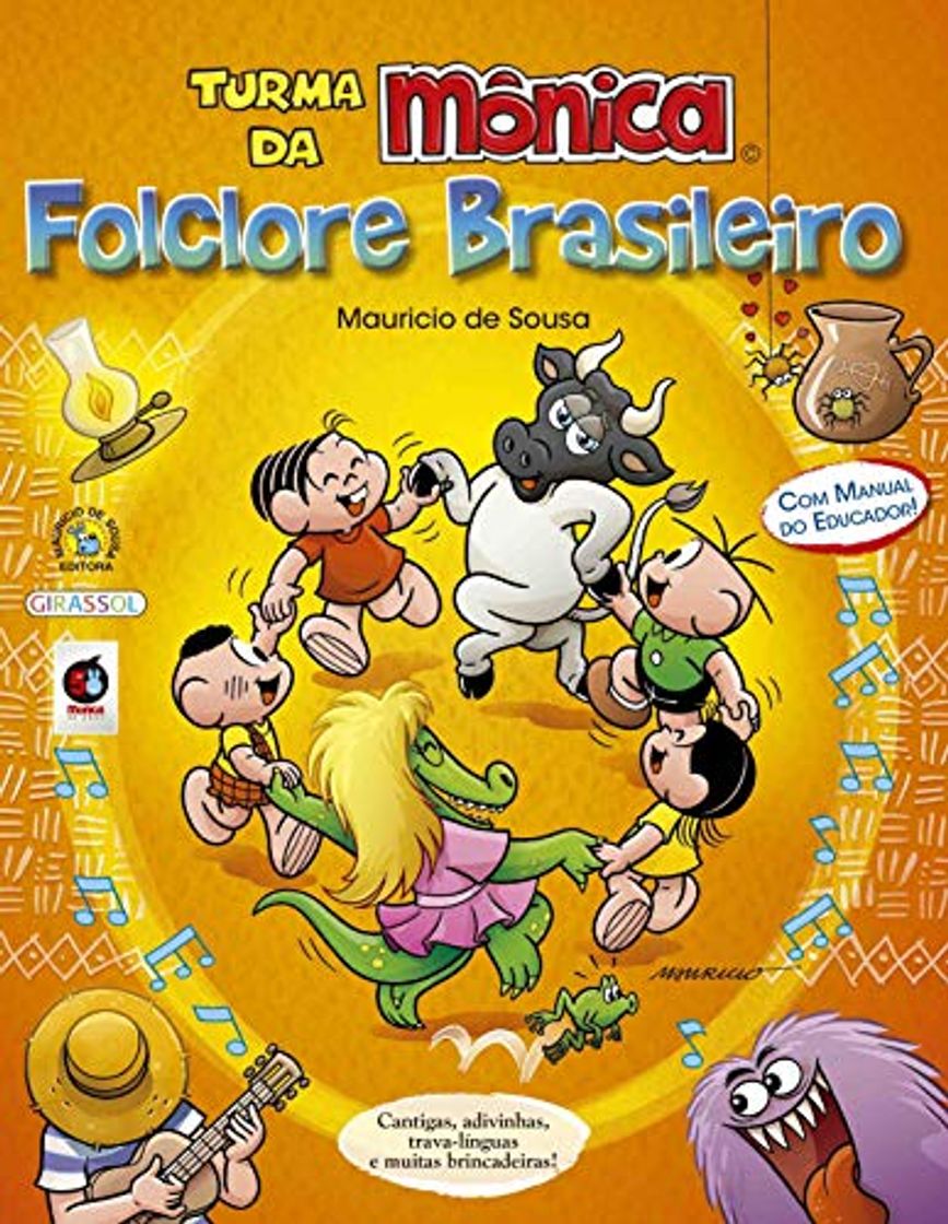 Book Turma da Monica - Folclore Brasileiro