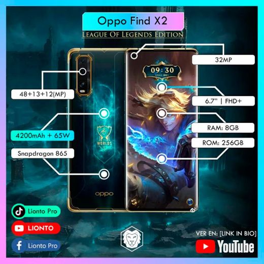 Oppo Find X2 Pro League of Legends Edition