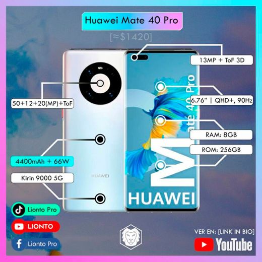 Huawei Mate 40 Pro: Características