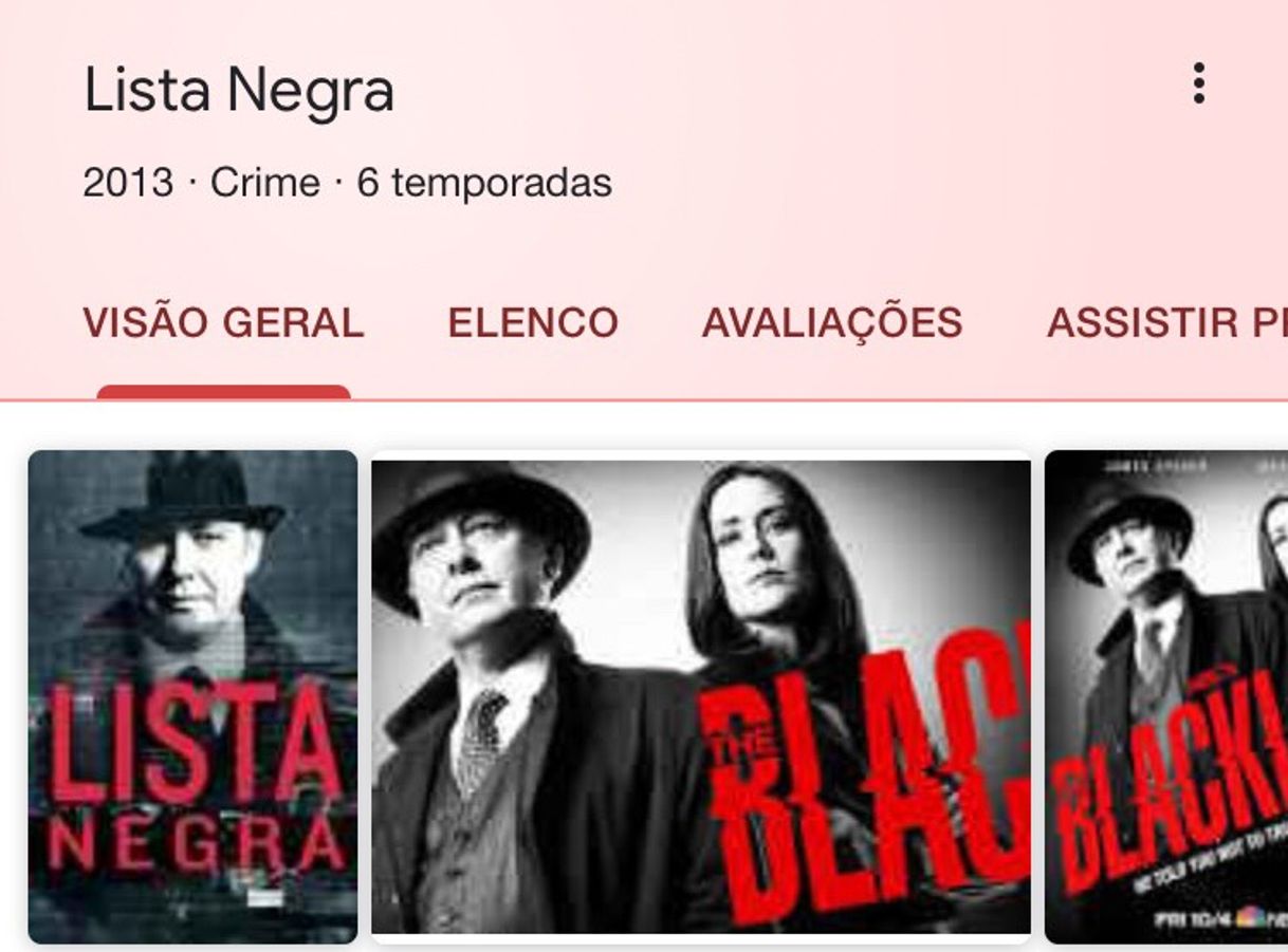 Serie The Blacklist