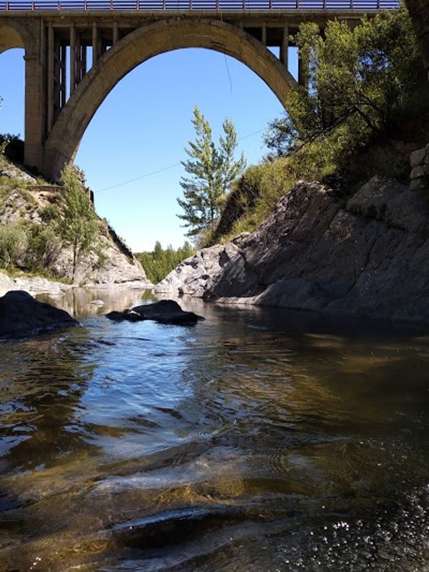 Lugar Pozas Naturales del Río Jubera