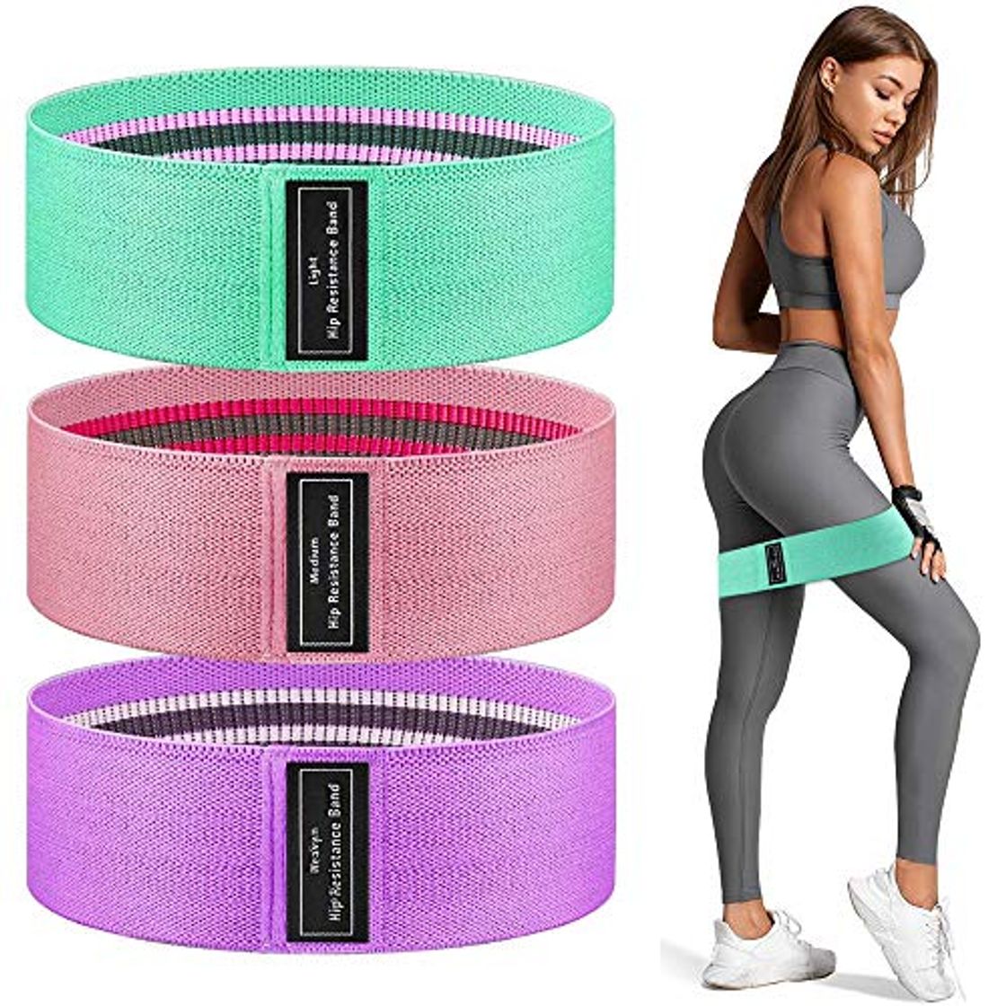 Fitness Moocuca Bandas Elasticas Gluteos Musculacion