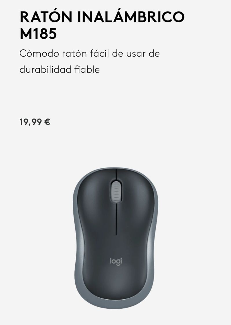 Product RATÓN INALÁMBRICO M185