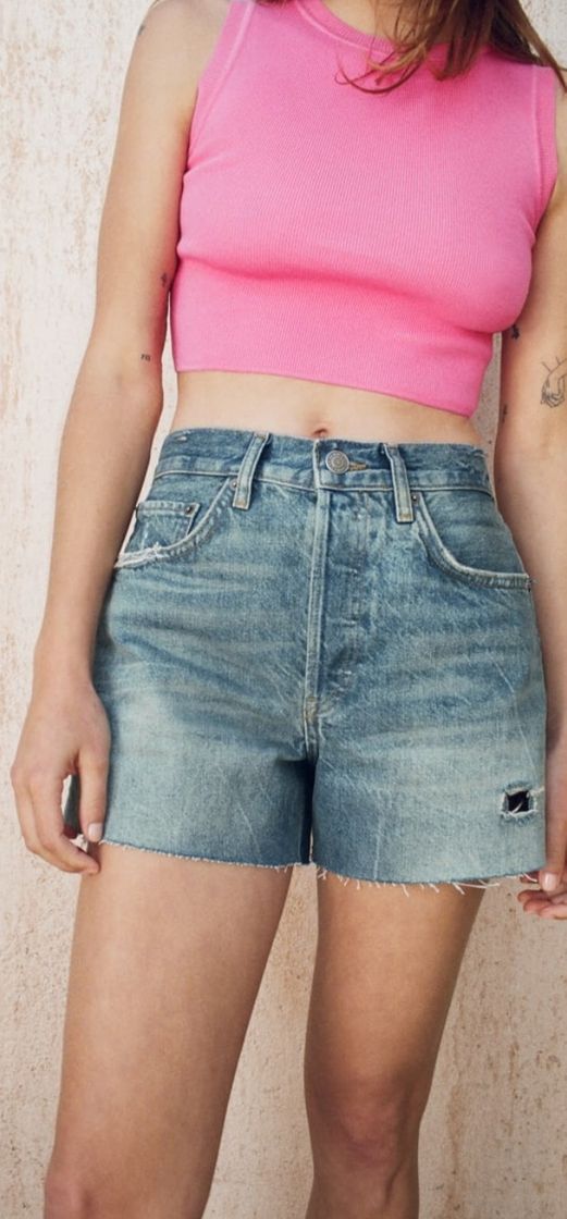 TOP BÁSICO CROPPED PUNTO