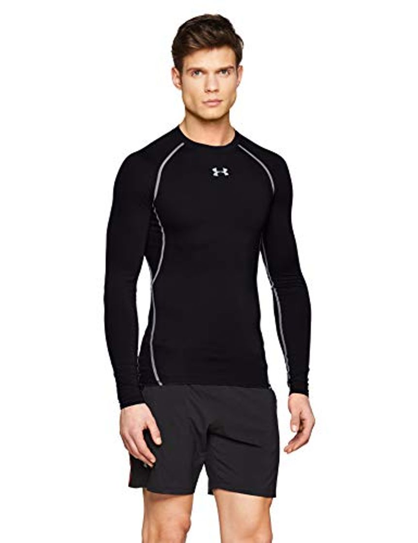 Place Under Armour UA Heatgear Long Sleeve Camiseta De Manga Larga, Hombre, Negro