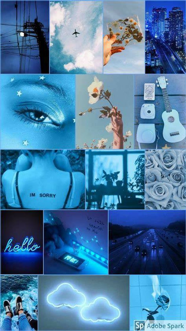 Fashion Aesthetic blue💦