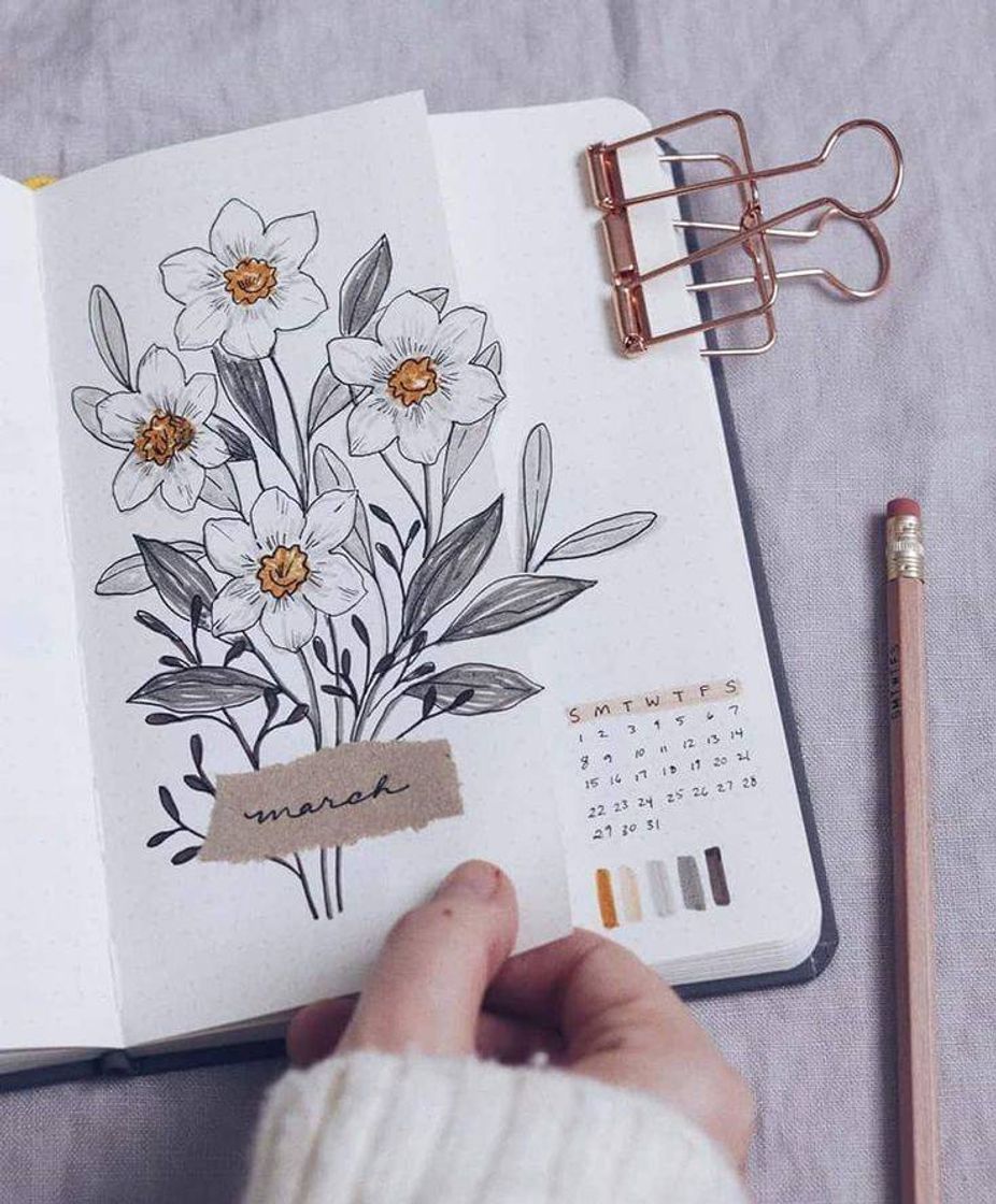 Moda Bujo flower