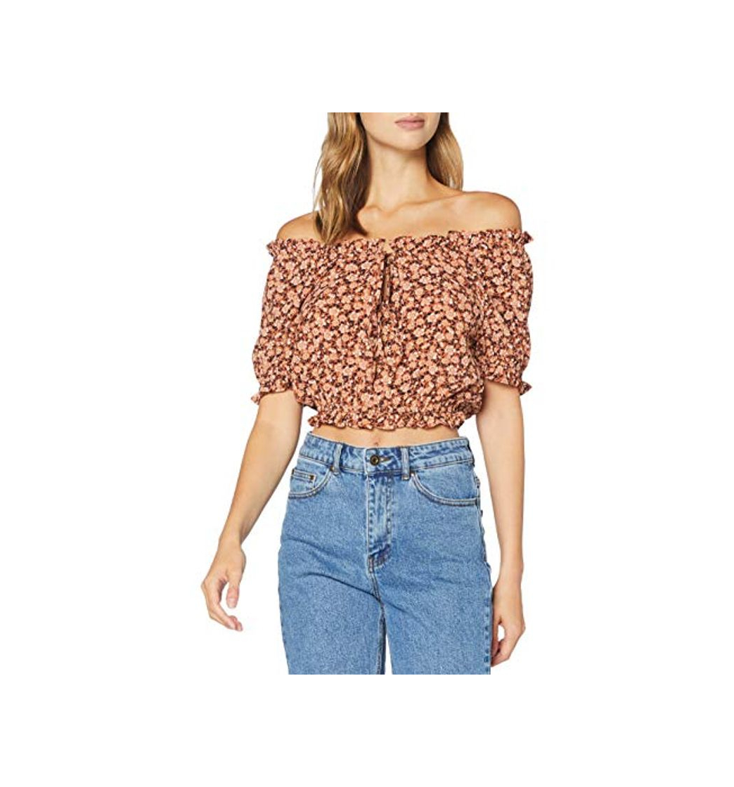 Moda PIECES Pcmaggie SS Cropped Top Blusas