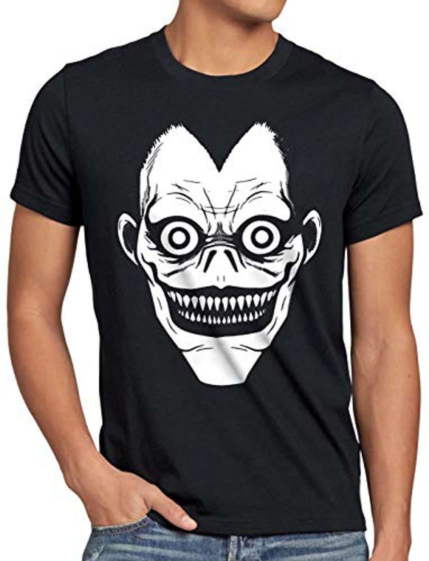 Fashion CottonCloud Ryuk Shinigami Camiseta para Hombre T-Shirt Note Anime Manga Japan Death,