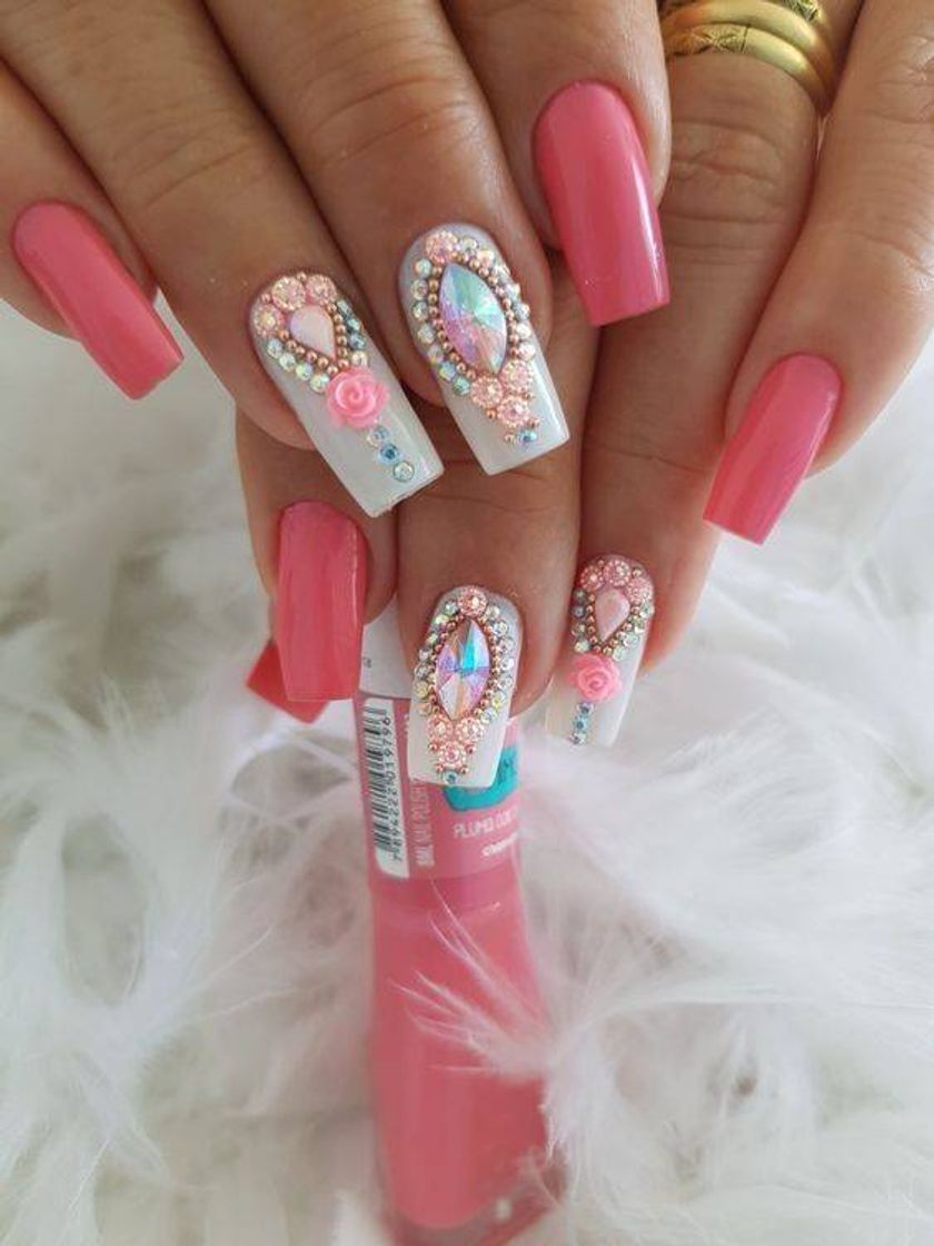 Fashion Unhas com pedrarias